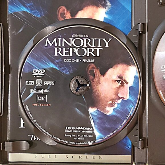Steven Spielberg’s “Minority Report” (2002) – 2-Disc DVD (Tom Cruise) - Picture 6 of 7